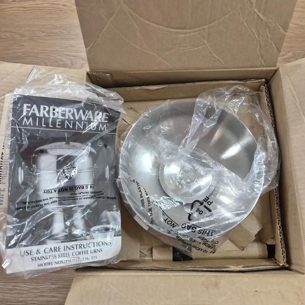 Farberware FSU122 Stainless Steel 10-22 Cup Coffee Urn Percolator New Open Box
